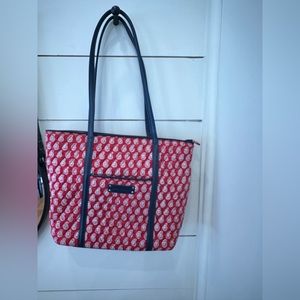 Vera Bradley tote. Red.